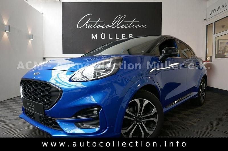 Blau Gebraucht 2020 Ford Puma ST-Line SUV | 15.997 € (Guter Preis) - Bild 1/4