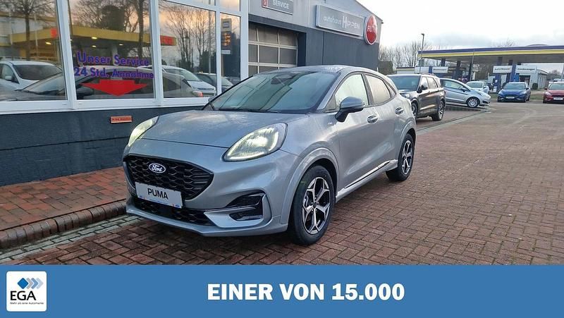 Silber metallic Gebraucht 2024 Ford Puma ST-Line | 26.260 € (Fairer Preis) - Bild 1/4