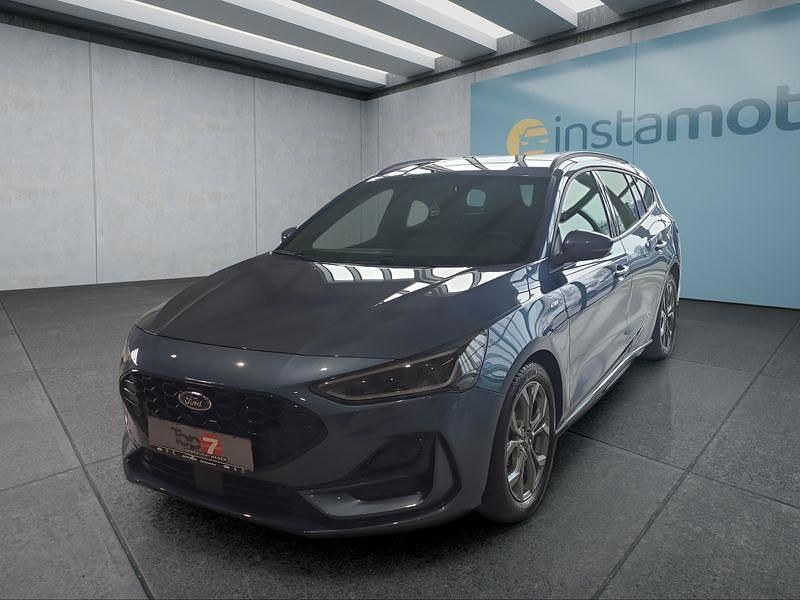 Blau Gebraucht 2023 Ford Focus ST-Line Kombi | 25.699 € (Fairer Preis) - Bild 1/4