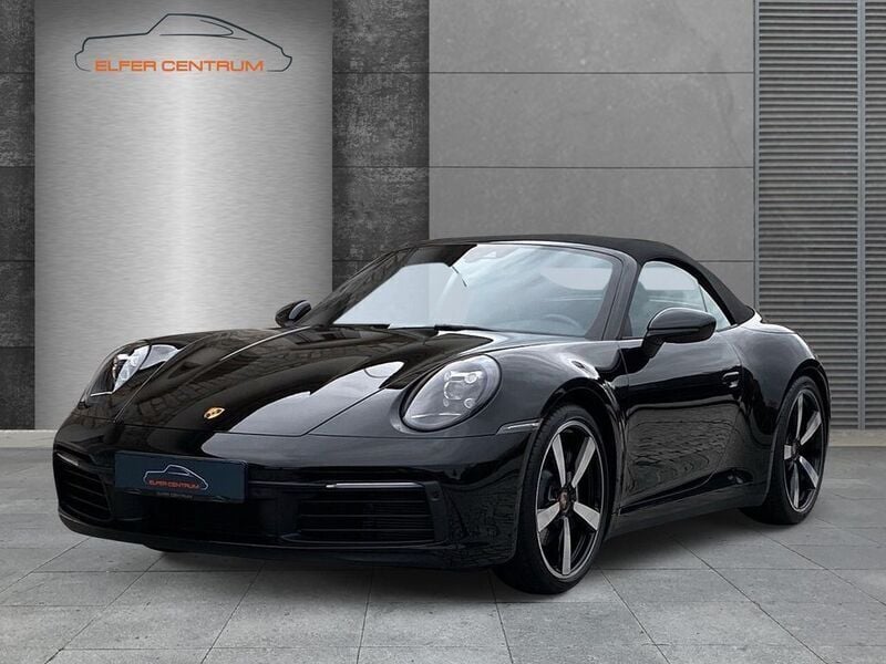 Schwarz Gebraucht 2020 Porsche 911 Carrera 4 Cabriolet Cabrio | 124.992 € (Fairer Preis) - Bild 1/4