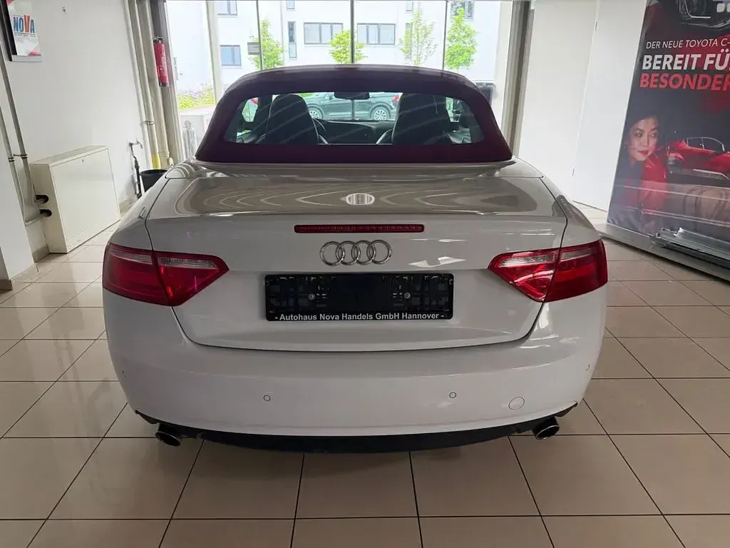 Usata Audi A5 Cabriolet S-Line 170 CV (125 kW) 2014 Bianco Cabrio