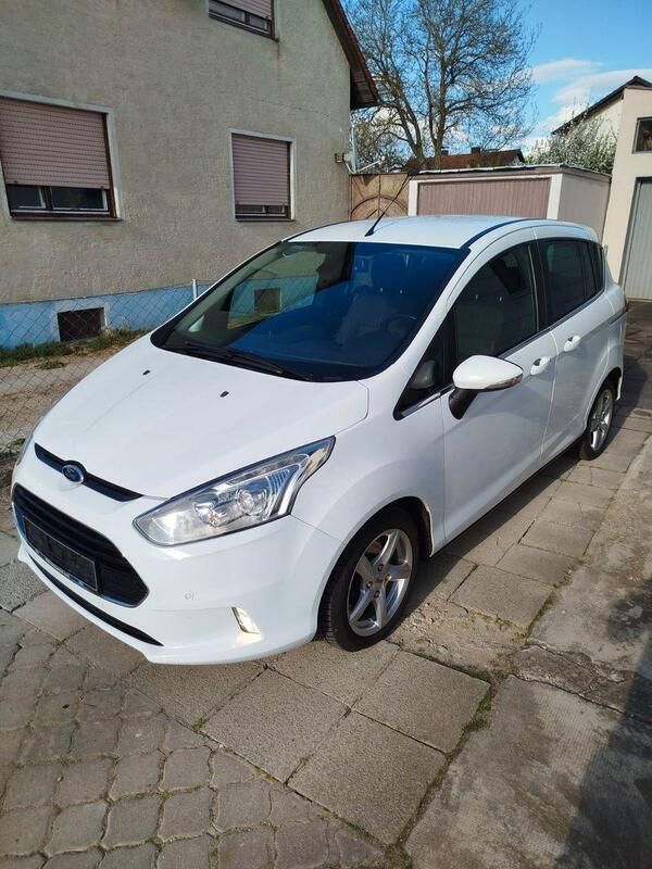 Weiß Gebraucht 2012 Ford B-MAX Titanium Van / Kleinbus | 3.550 € (Fairer Preis) - Bild 1/4