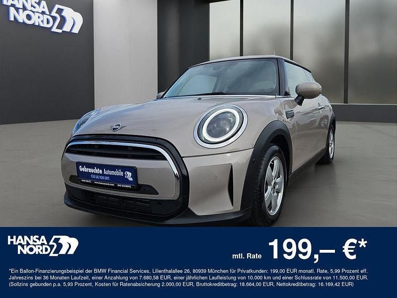 Grau / rooftop grey (metallic) Gebraucht 2022 Mini ONE Kleinwagen | 21.850 € (Teuer) - Bild 1/4