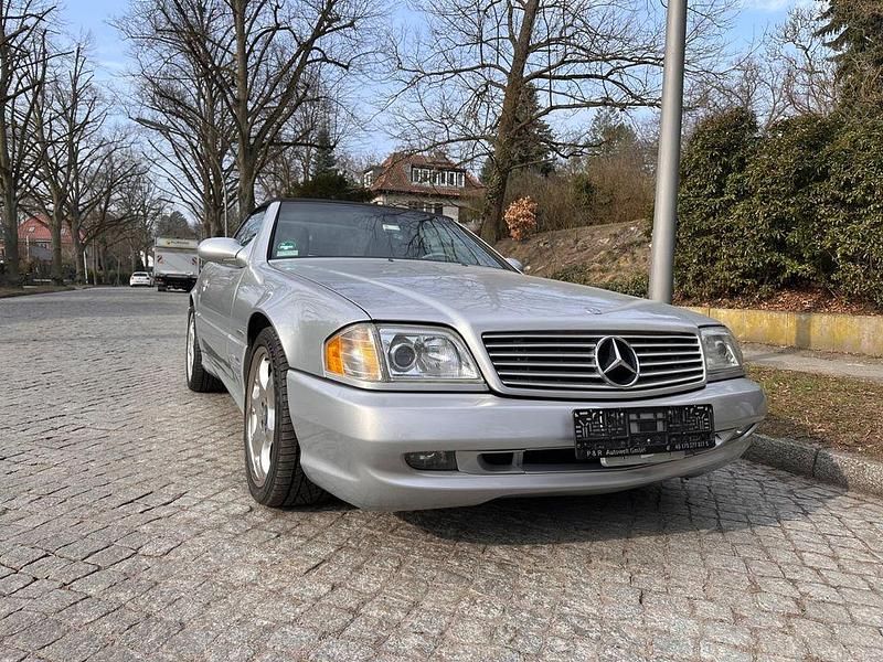 Gebraucht Mercedes SL500 306 PS (225 kW) 2001 Rot Cabrio