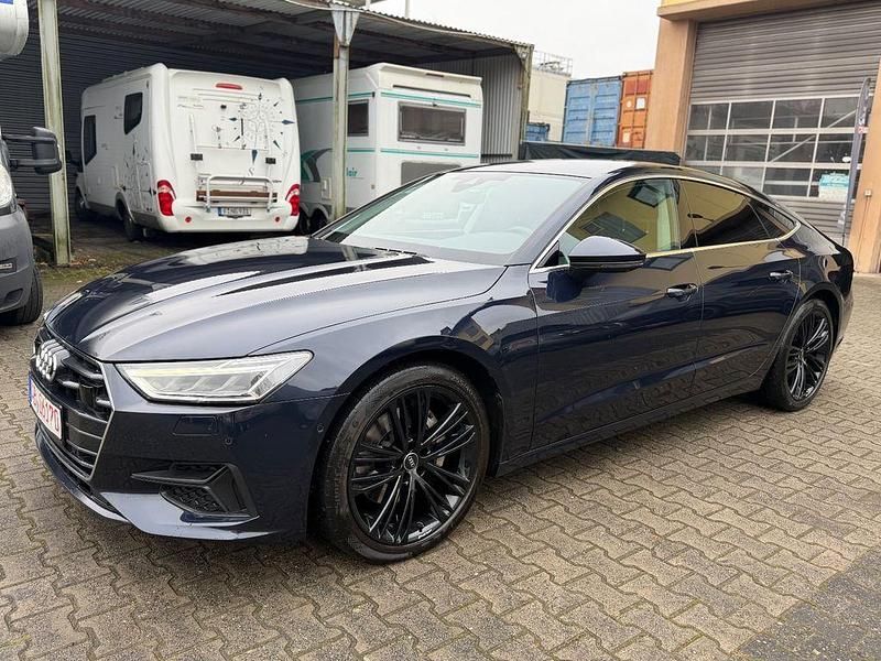 Blau Gebraucht 2019 Audi A7 Sportback Business Kleinwagen | 36.990 € (Fairer Preis) - Bild 1/4