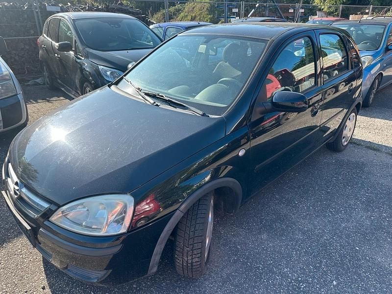 Schwarz Gebraucht 2003 Opel Corsa Limousine | 250 € (Superpreis) - Bild 1/4