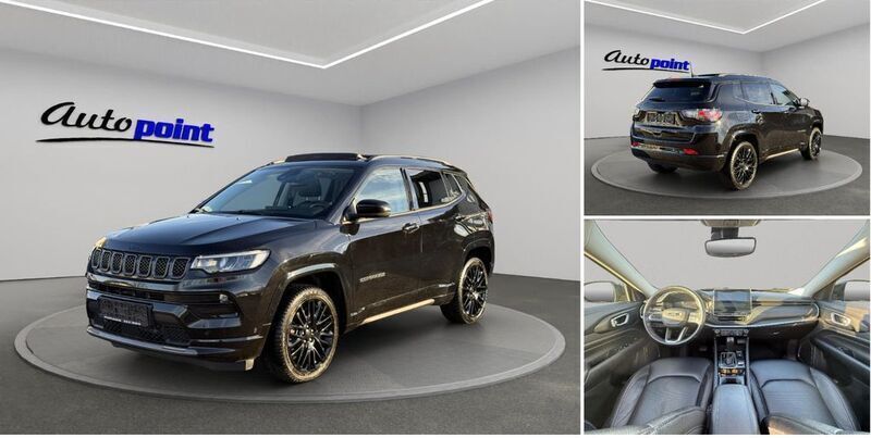 Black clear coat Gebraucht 2022 Jeep Compass SUV | 21.950 € (Fairer Preis) - Bild 1/4