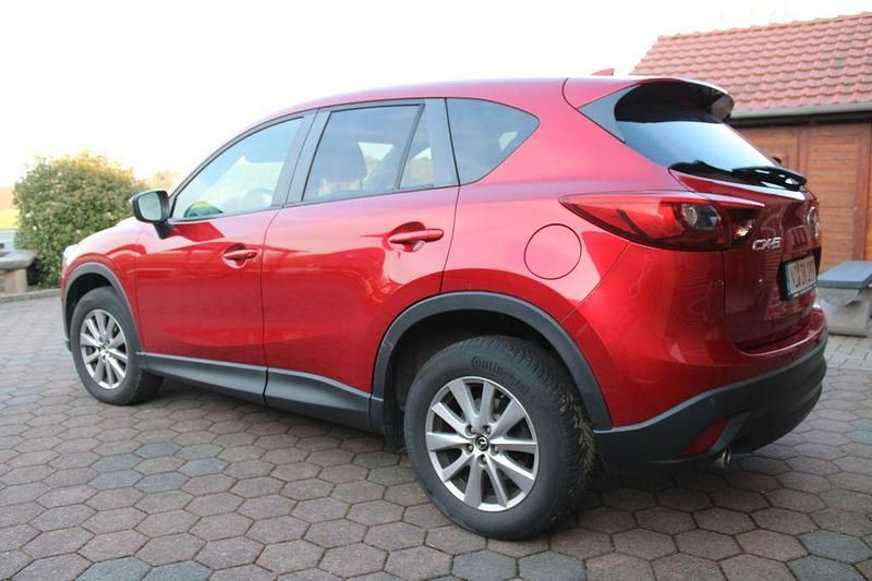 Gebraucht Mazda CX-5 Exclusive-Line 150 PS (110 kW) 2016 Rot SUV