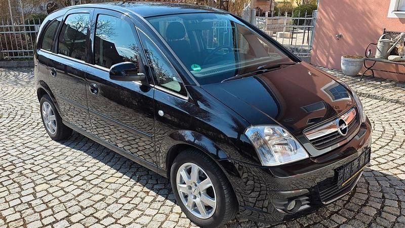 Gebraucht Opel Meriva 105 PS (77 kW) 2008 Schwarz Van / Kleinbus