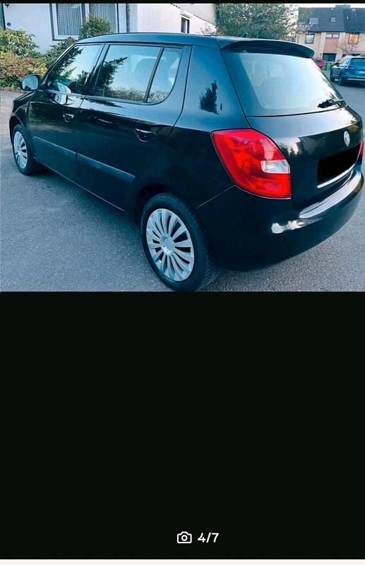 Gebraucht Skoda Fabia 80 PS (58 kW) 2009 Schwarz Kleinwagen