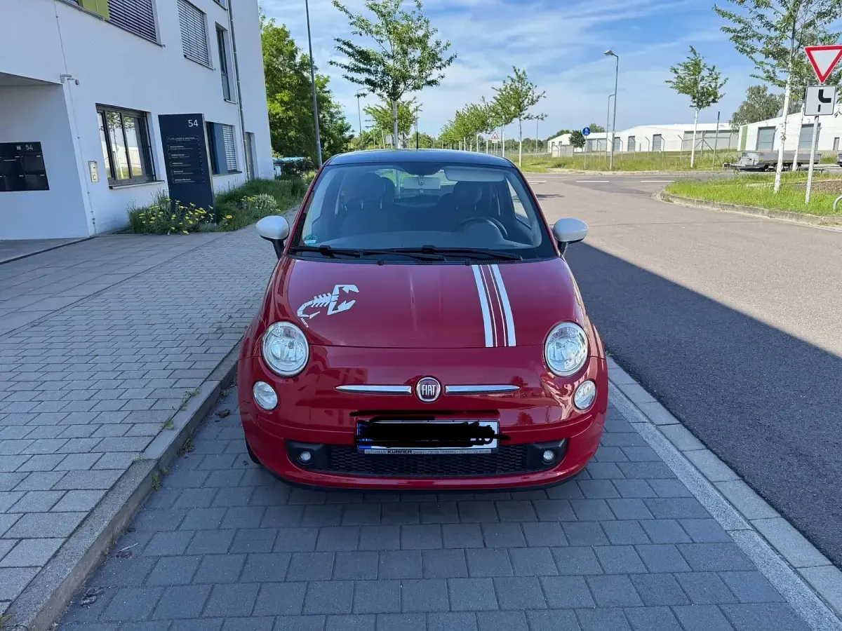 Gebraucht Fiat 500 100 PS (73 kW) 2007 Rot Kleinwagen