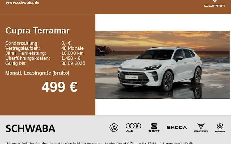 Weiß Neu 2025 Cupra Terramar SUV | 46.950 € (Fairer Preis) - Bild 1/4