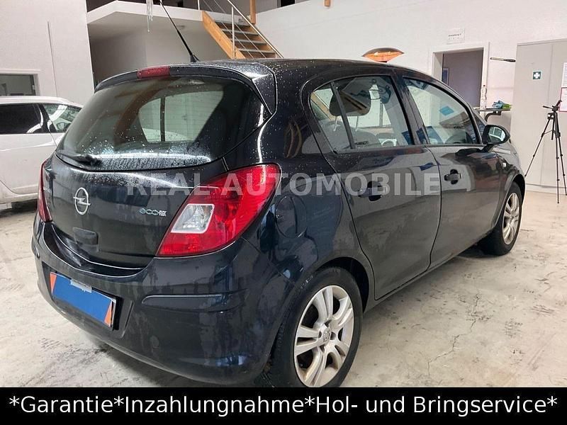 Gebraucht Opel Corsa Edition 75 PS (55 kW) 2010 Schwarz Limousine