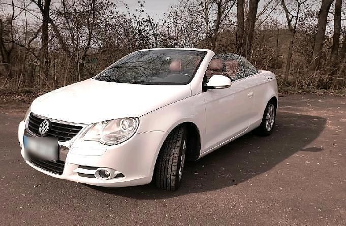 Gebraucht VW Eos 116 PS (85 kW) 2008 Weiß Cabrio