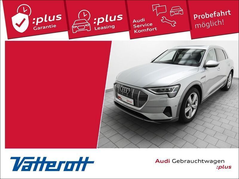 Silber Gebraucht 2022 Audi e-tron Advanced SUV | 33.780 € (Guter Preis) - Bild 1/4