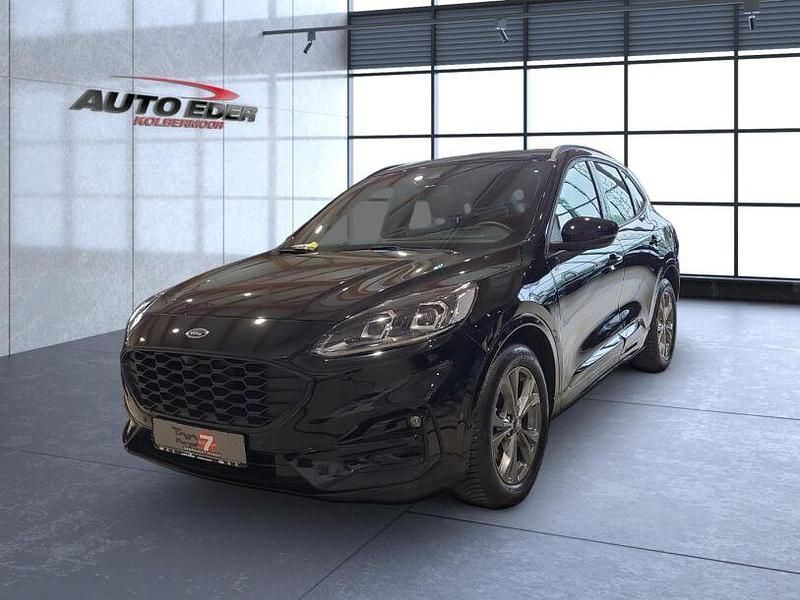 Gebraucht Ford Kuga ST-Line 120 PS (88 kW) 2023 Obsidianschwarz (metallic) SUV