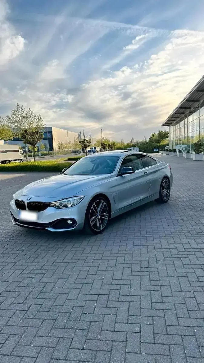 Gebraucht BMW 420 190 PS (139 kW) 2015 Silber Coupé