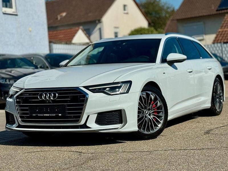 Weiß Gebraucht 2021 Audi A6 S-Line Kombi | 37.790 € (Superpreis) - Bild 1/4
