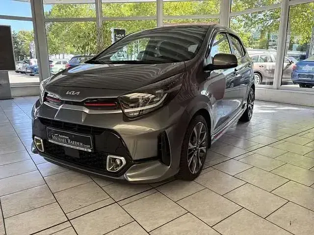 Gebraucht Kia Picanto GT-Line 84 PS (61 kW) 2022 (m7g) astrograu met. Kleinwagen