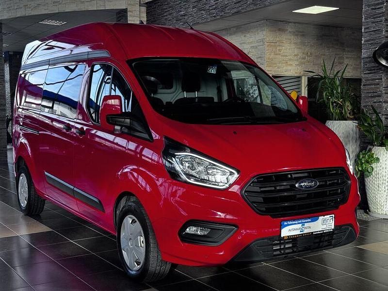 Rot Gebraucht 2020 Ford Transit Custom Trend Van / Kleinbus | 17.000 € (Guter Preis) - Bild 1/4