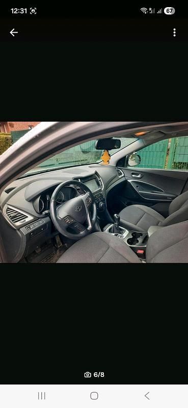 Gebraucht Hyundai Santa Fe 200 PS (147 kW) 2018 Silber SUV