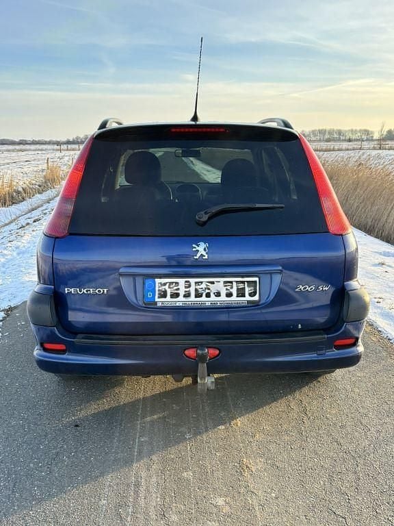 Gebraucht Peugeot 206 68 PS (50 kW) 2004 Schwarz Kombi