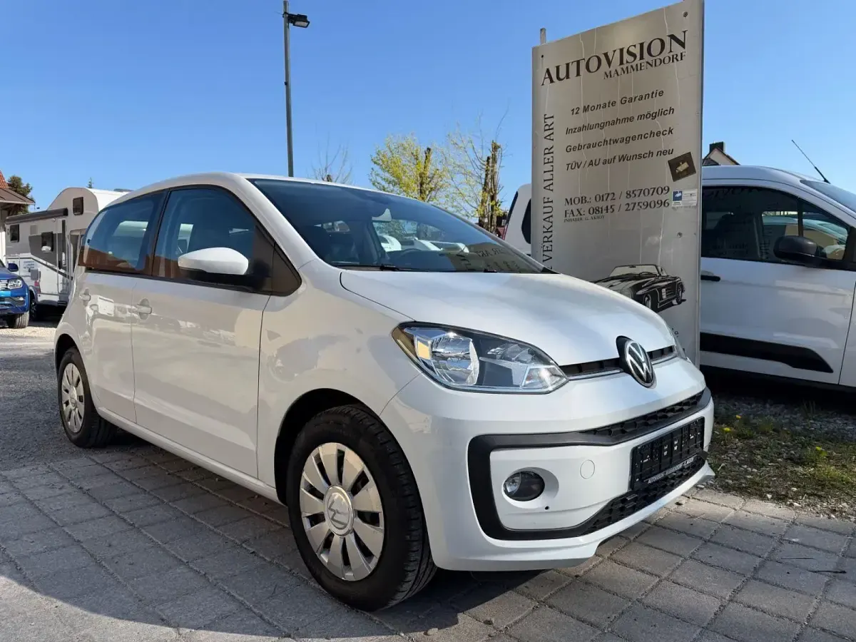 Usata VW up! 65 CV (47 kW) 2020 Bianco Utilitaria