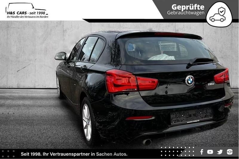 Gebraucht BMW 116 M Sport 109 PS (80 kW) 2016 Schwarz Kleinwagen