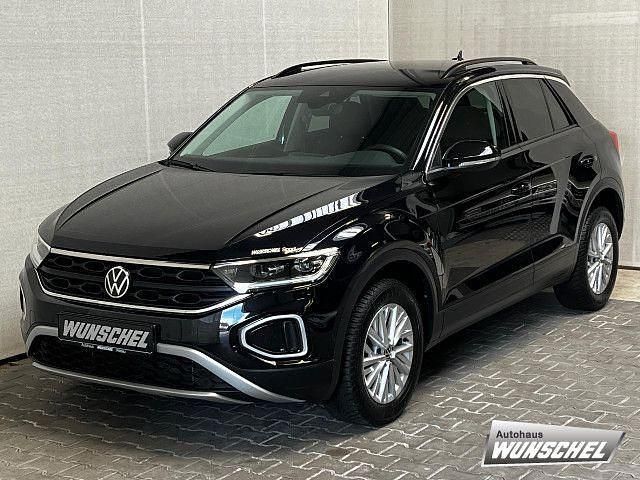 Schwarz Gebraucht 2024 VW T-Roc Life SUV | 23.875 € (Fairer Preis) - Bild 1/4