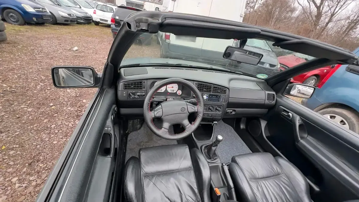 Gebraucht VW Golf Cabriolet 116 PS (85 kW) 1994 Schwarz Cabrio