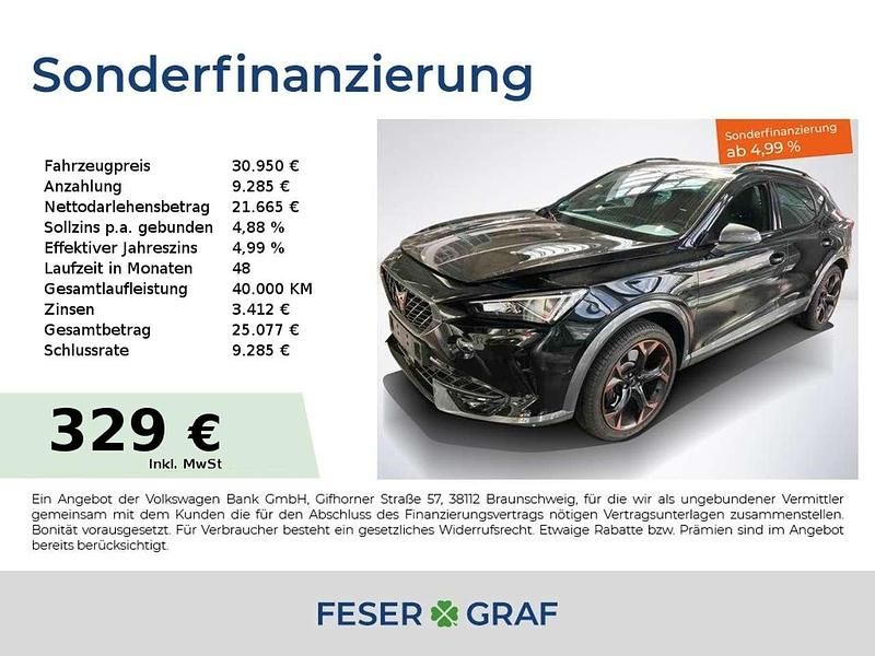 Gebraucht Cupra Formentor VZ 310 PS (228 kW) 2024 Midnight schwarz metallic SUV
