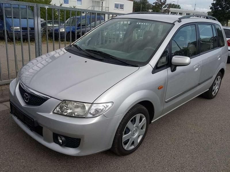Gebraucht Mazda Premacy 131 PS (96 kW) 2002 Silber Van / Kleinbus
