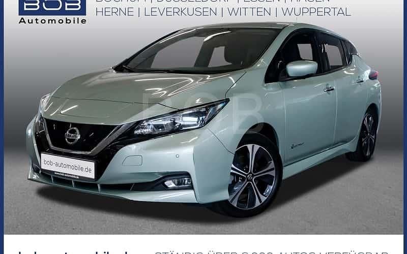 Anthrazit (grau) Gebraucht 2018 Nissan Leaf Kleinwagen | 11.444 € (Guter Preis) - Bild 1/4
