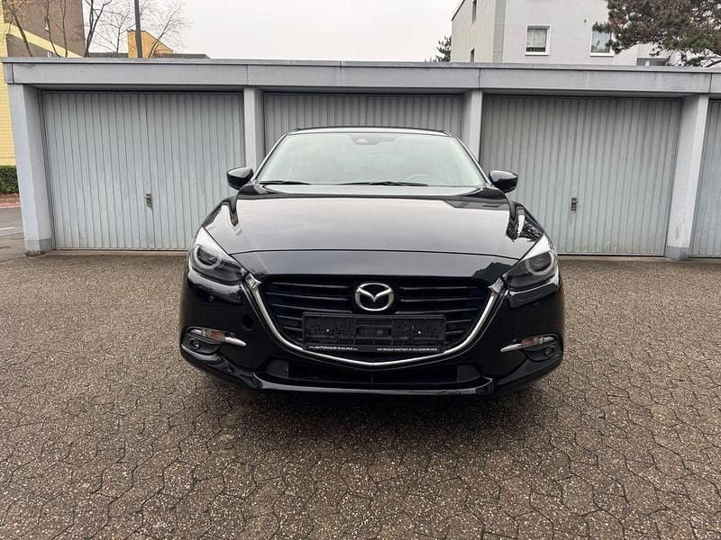 Gebraucht Mazda 3 Signature 120 PS (88 kW) 2018 Schwarz Limousine