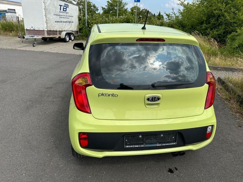 Gebraucht Kia Picanto 69 PS (50 kW) 2012 Gelb Kleinwagen