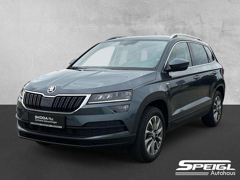 Grau Gebraucht 2021 Skoda Karoq Clever SUV | 26.990 € (Guter Preis) - Bild 1/4
