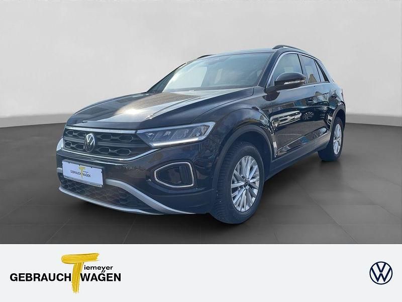 Gebraucht VW T-Roc Life 110 PS (80 kW) 2023 Schwarz SUV