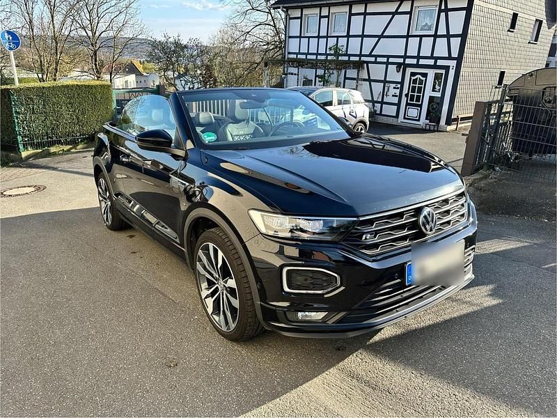 Gebraucht VW T-Roc Cabriolet 150 PS (110 kW) 2020 Schwarz Cabrio