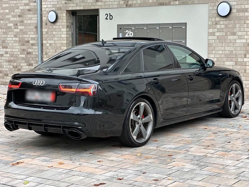 Schwarz Gebraucht 2013 Audi A6 S-Line Limousine | 9.300 € (Superpreis) - Bild 1/4