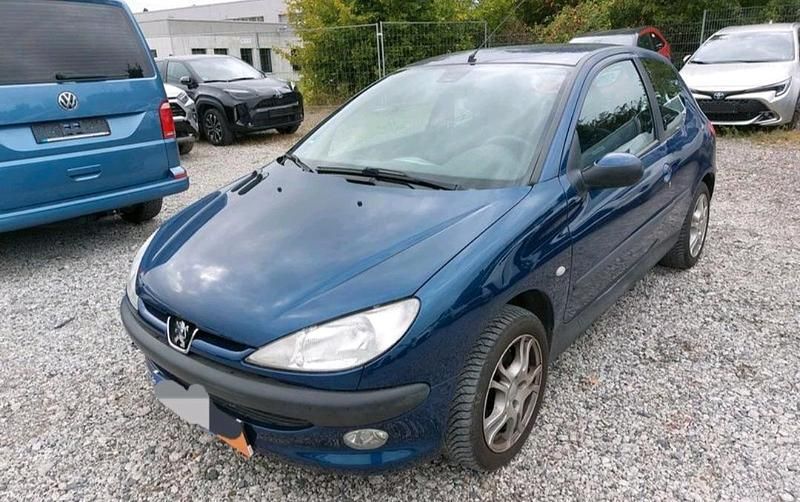 Blau Gebraucht 2002 Peugeot 206 Style Limousine | 1.499 € (Fairer Preis) - Bild 1/4