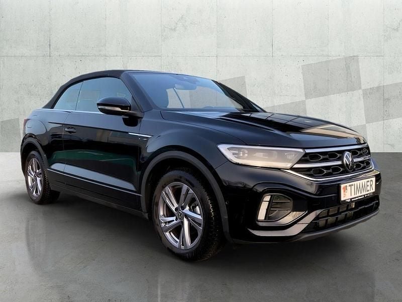Gebraucht VW T-Roc Cabriolet R-line 150 PS (110 kW) 2025 Deep black perleffekt Cabrio