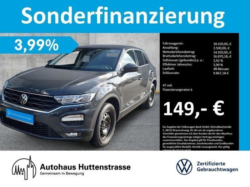 Außenfarbe: Gebraucht 2021 VW T-Roc SUV | 18.420 € (Guter Preis) - Bild 1/4