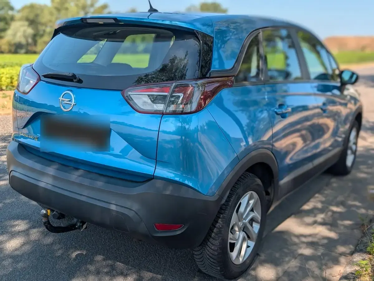 Gebraucht Opel Crossland Edition 110 PS (80 kW) 2018 Blau SUV