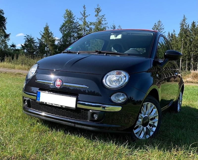 Schwarz Gebraucht 2015 Fiat 500C Lounge Cabrio | 8.500 € (Guter Preis) - Bild 1/4