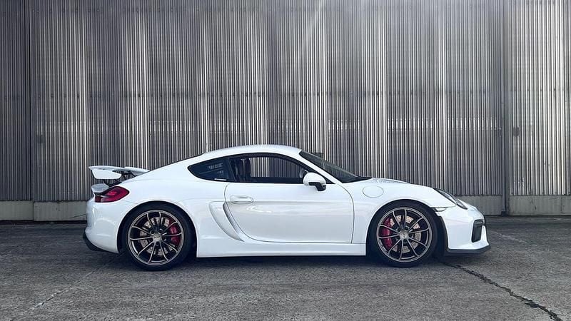 Weiß Gebraucht 2015 Porsche Cayman GT4 Sport Coupé | 87.500 € (Superpreis) - Bild 1/4