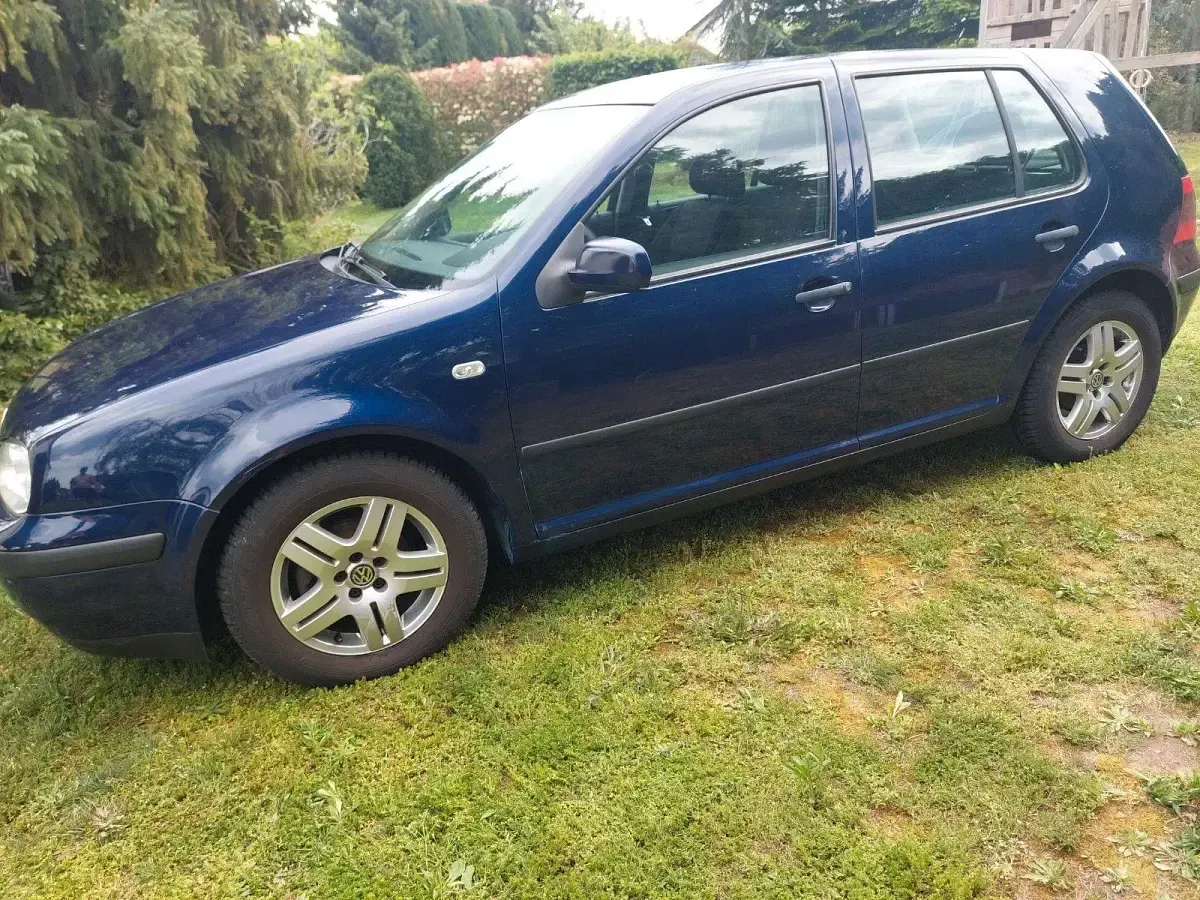 Gebraucht VW Golf IV 75 PS (55 kW) 2002 Blau Kleinwagen