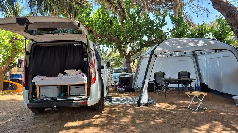 Usata Ford Transit Custom 131 CV (96 kW) 2019 Bianco Monovolume