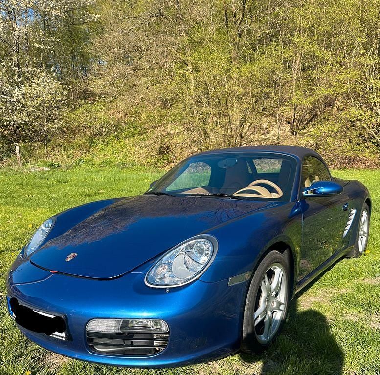 Second-hand Porsche Boxster 245 CP (180 kW) 2008 Albastru Cabrio