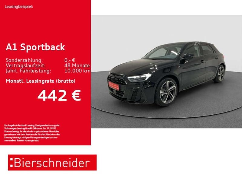 Neu Audi A1 S-Line 116 PS (85 kW) 2025 Mythosschwarz Kleinwagen