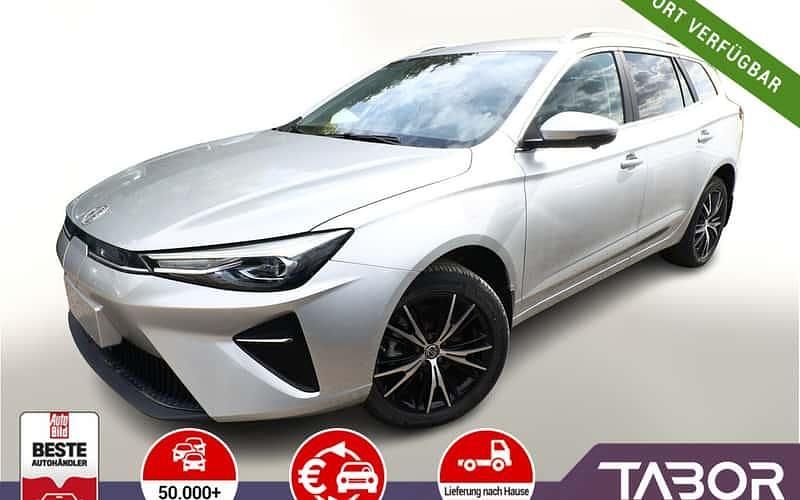 Silber Gebraucht 2024 MG MG5 EV Luxury Kombi | 21.488 € (Superpreis) - Bild 1/4